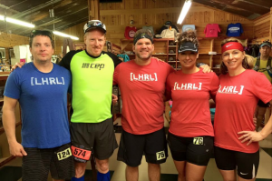 A really awesome group. Brian Swnason is NOT wearing a [LHRL] shirt because he is sponsored by like 84 companies...I am officially sponsored by Brian Swanson.