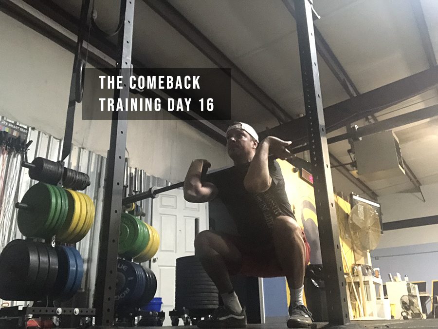 The Comeback: Training Day 16